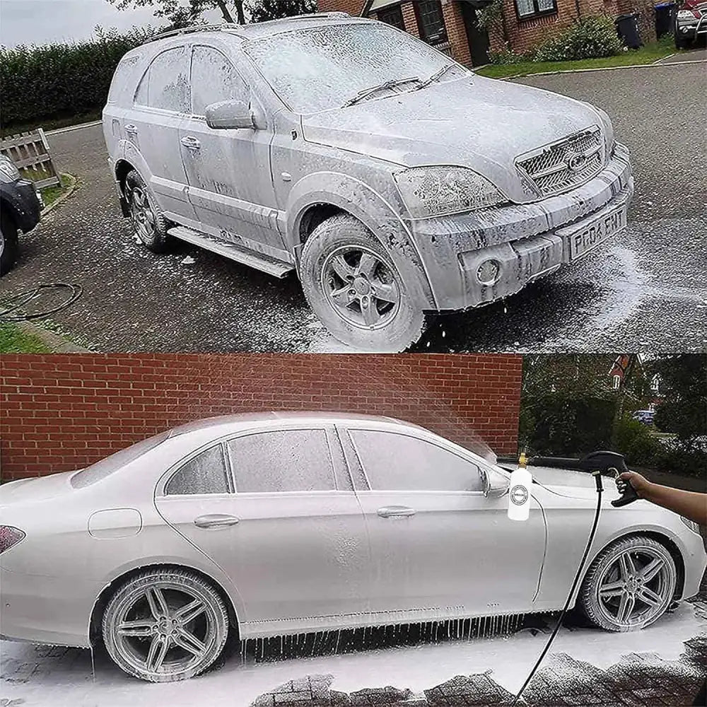 1 Liter Adjustable Foam Cannon Snow Foam Lance Mekoh - White - gl_lawn_and_garden
