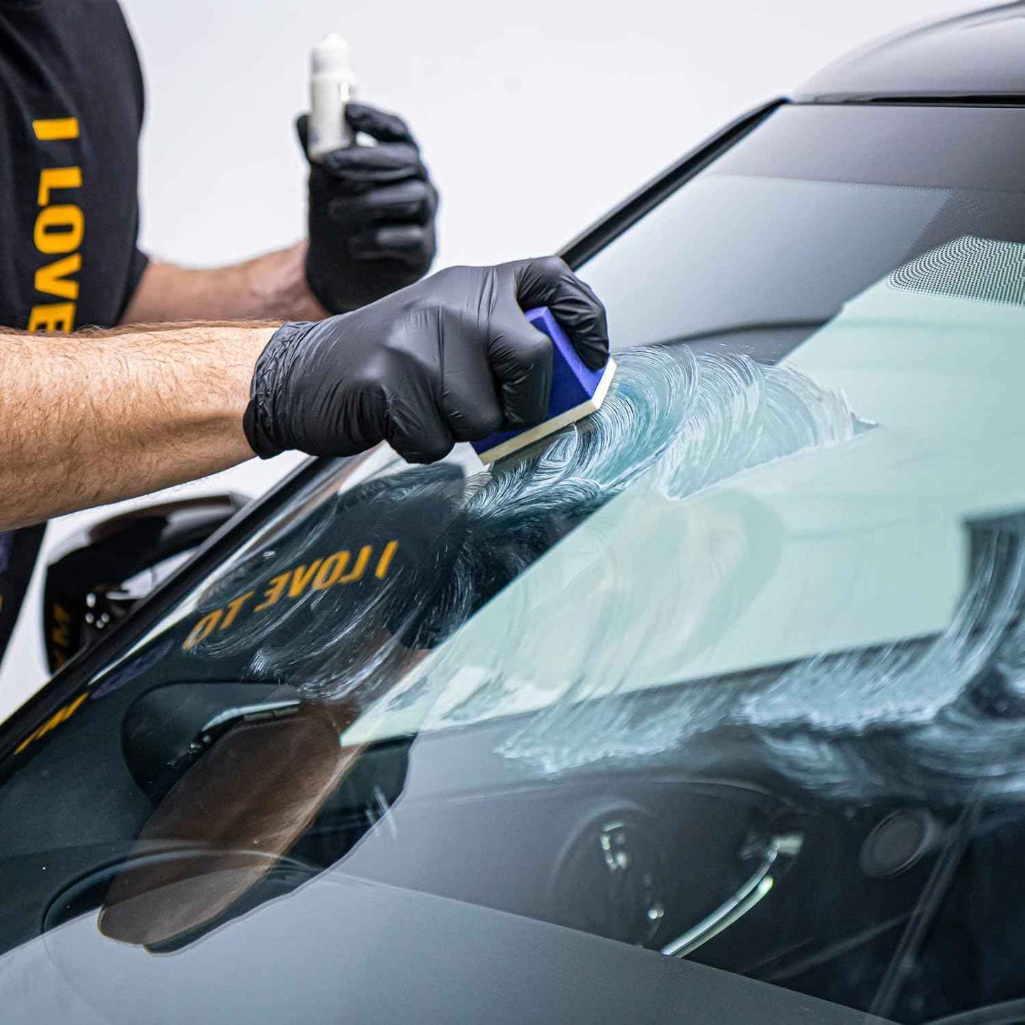 Glass Window Decontamination & Ceramic Coating Add-on