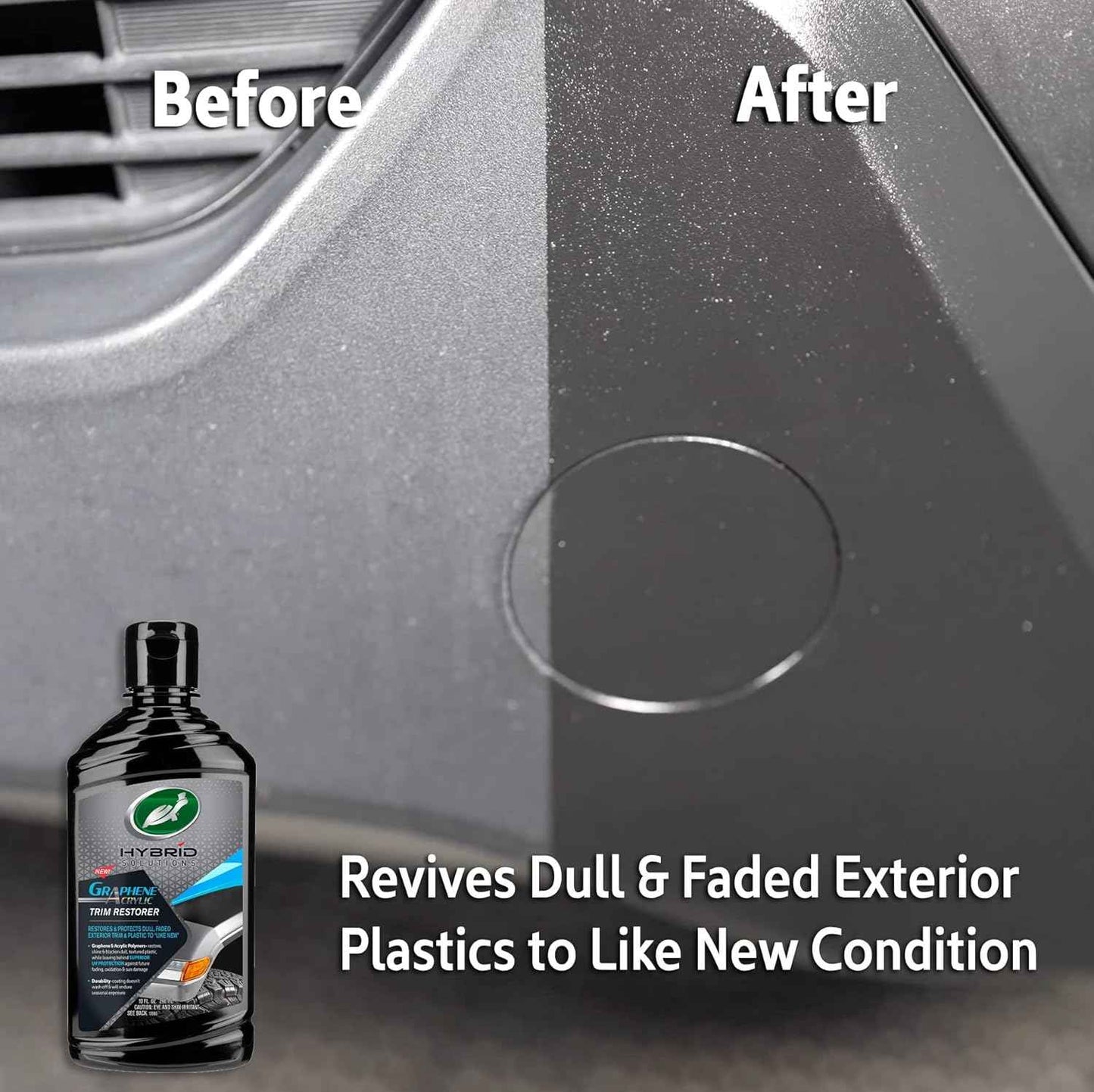 Turtle Wax 53838 Hybrid Graphene Trim Restorer - Static Auto Care