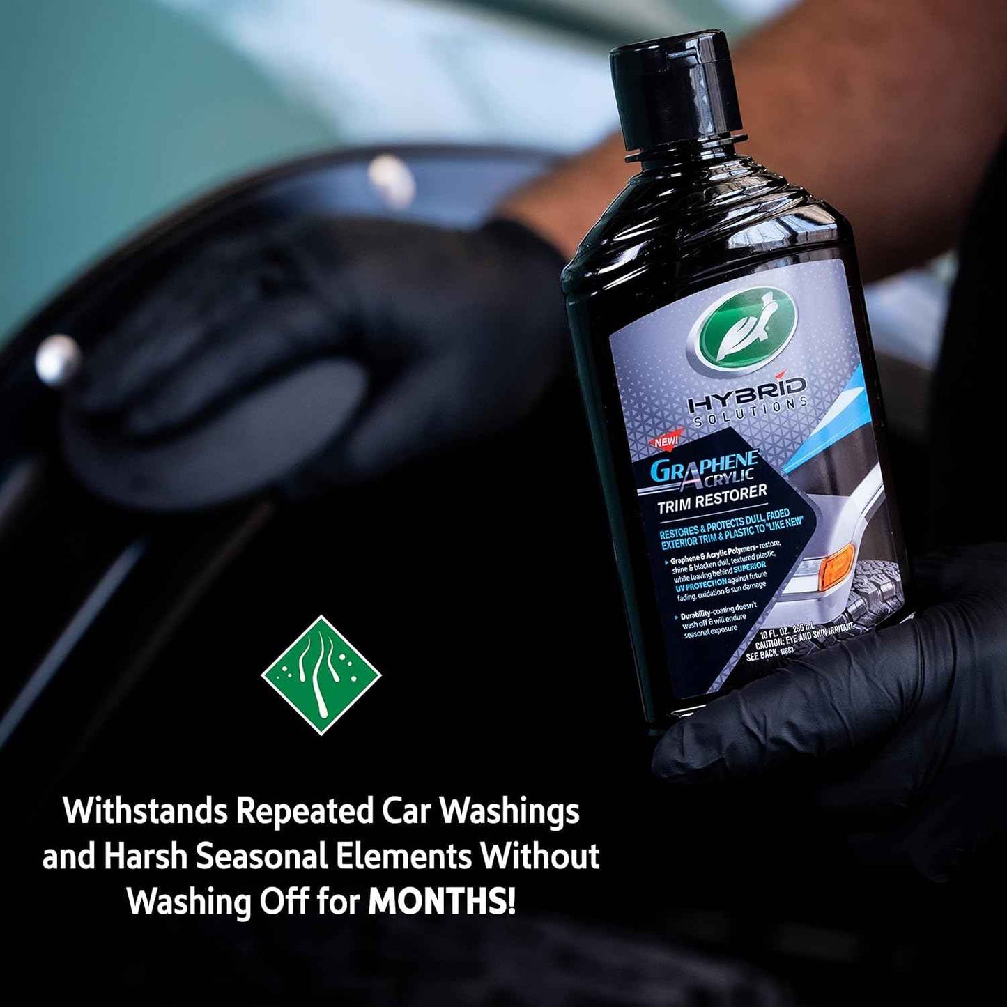 Turtle Wax 53838 Hybrid Graphene Trim Restorer - Static Auto Care