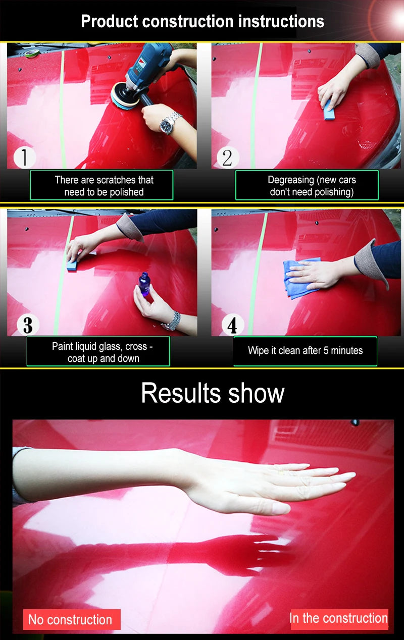 Mr.FixIt 10H Anti-Scratch Hydrophobic Ceramic Coating Kit