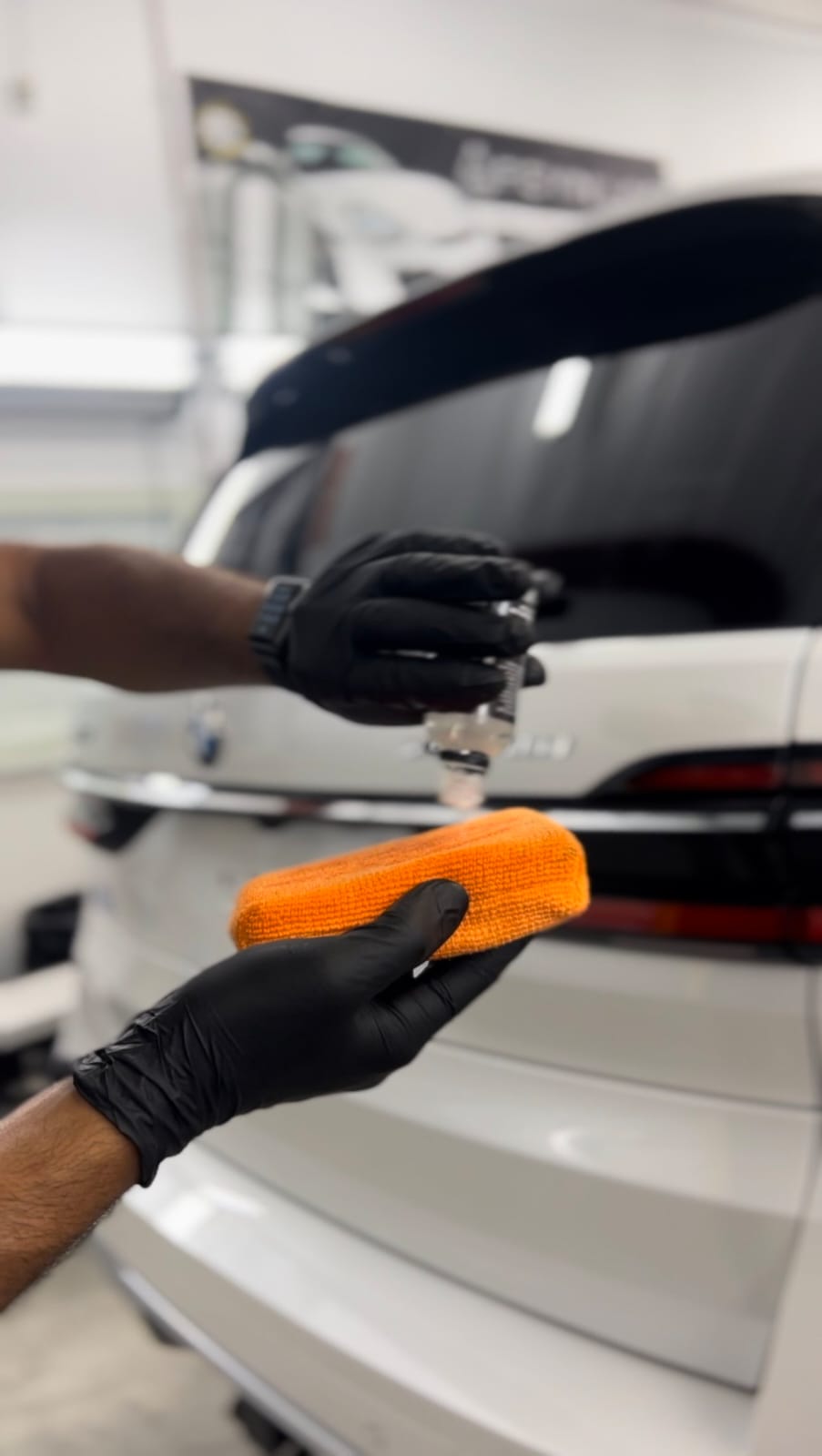 Glass Window Decontamination & Ceramic Coating Add-on