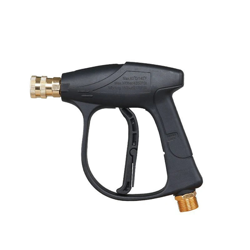 SeaMetal Short Handle High Pressure Washer Gun + Nozzle Set