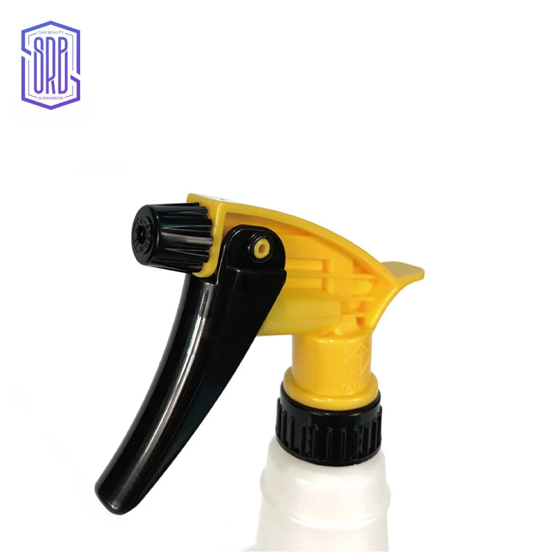 SRB Yellow and Black Trigger Spray Head for Efficient Liquid Dispensing