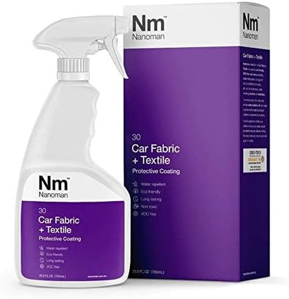 NANOMAN Nano-Technology Car Fabric & Upholstery Care - Static Auto Care