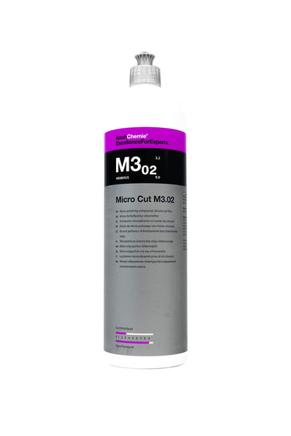 Koch-Chemie - Micro Cut Polishing Compound - Silicone Oil-Free; Permanent Removal of Holograms, Fine Scratches, and Sanding Marks to P3000 Grain Size; High Gloss Finish (250 milliliters)