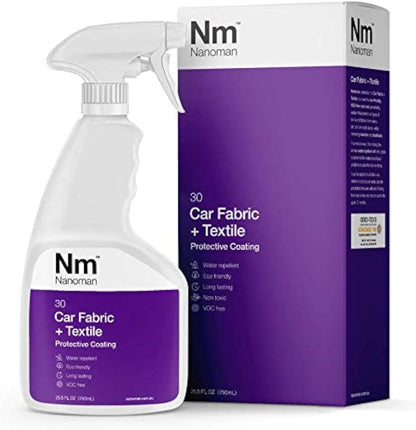 NANOMAN Nano-Technology Car Fabric & Upholstery Care - Static Auto Care