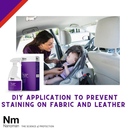 NANOMAN Nano-Technology Car Fabric & Upholstery Care - Static Auto Care