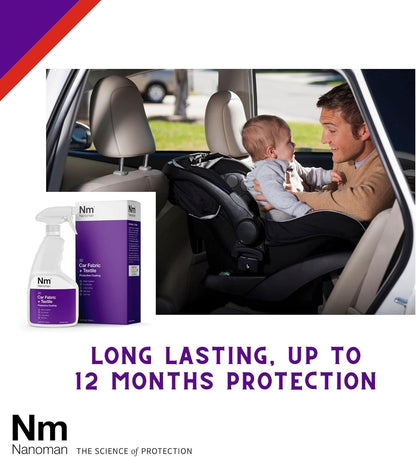 NANOMAN Nano-Technology Car Fabric & Upholstery Care - Static Auto Care
