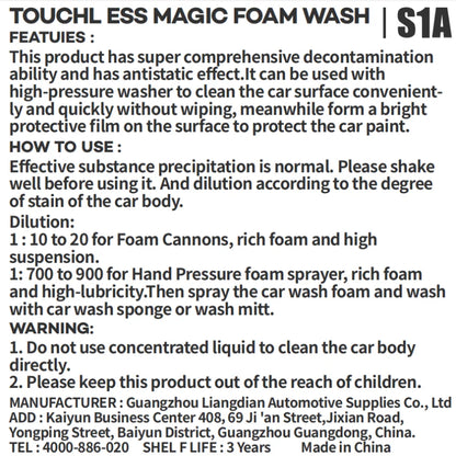 SRB Touchless Magic Extreme Foam Wash Shampoo